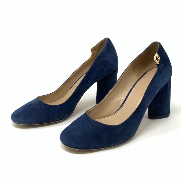 tory burch round toe pumps